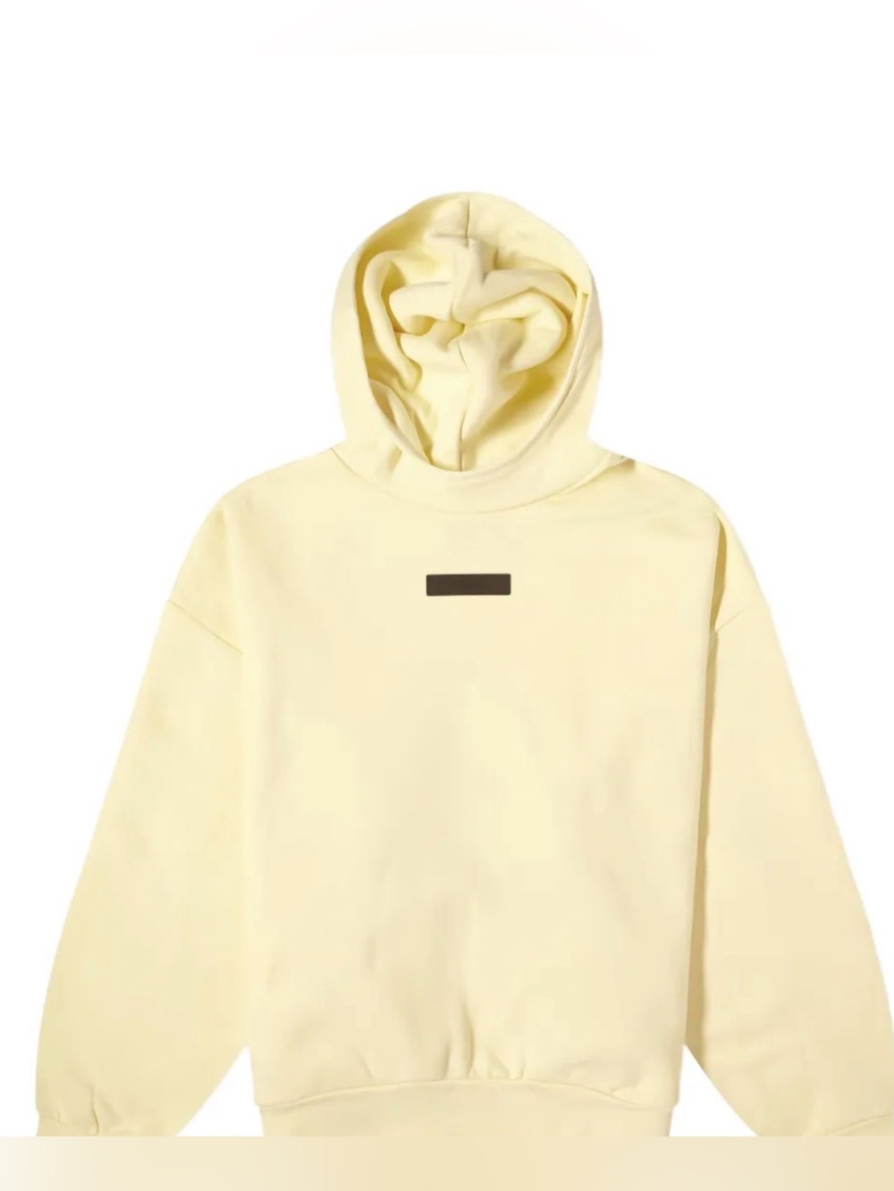 Fear of God Essentials garden yellow mock-neck sweatshirt size medium